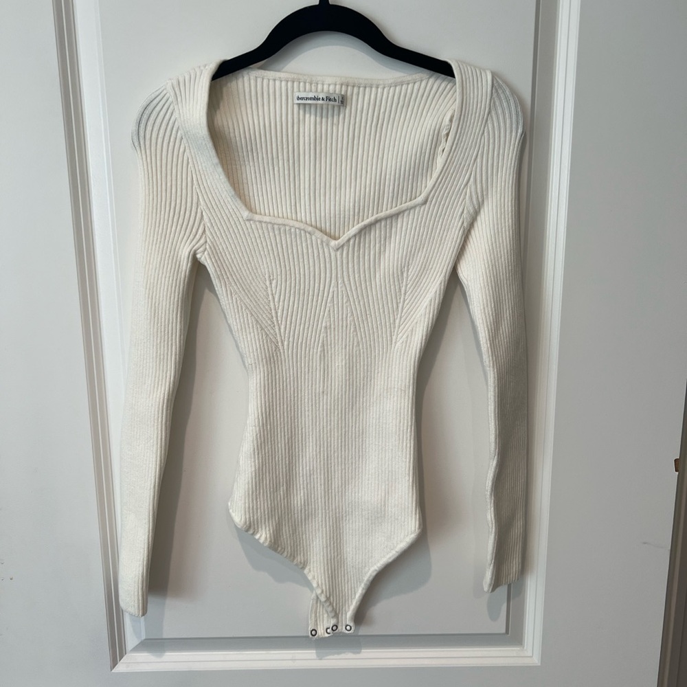 Abercrombie Sweetheart Sweater Bodysuit size XS